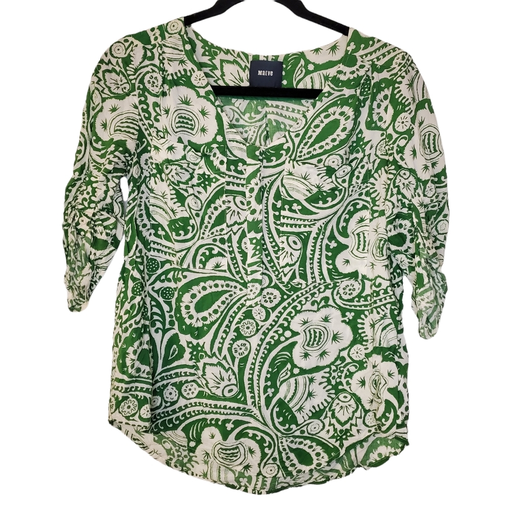 Maeve Charleston Henly Blouse - Picture 2 of 8
